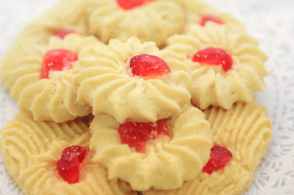 Cherry-Butter-Cookies